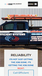 Mobile Screenshot of efficient-systems.com